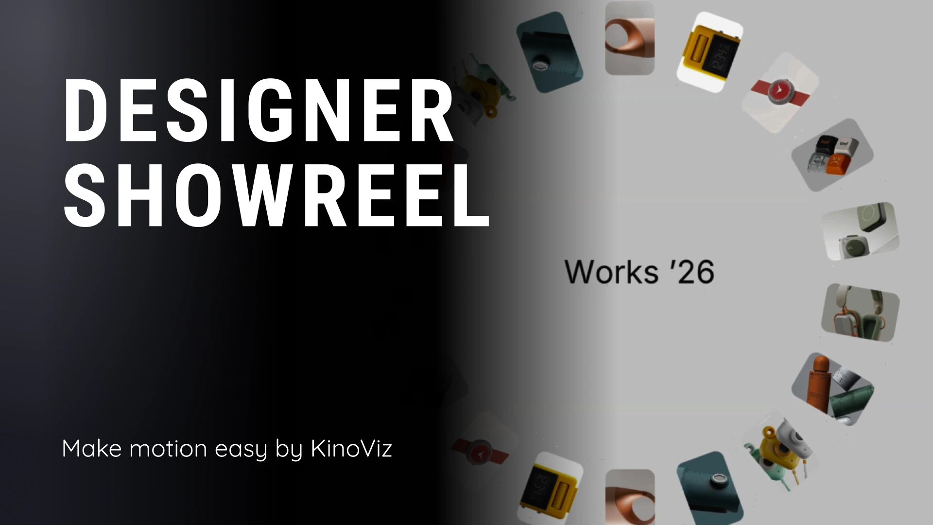 Build a Stunning Designer Portfolio with the New Showreel Preset | KinoViz