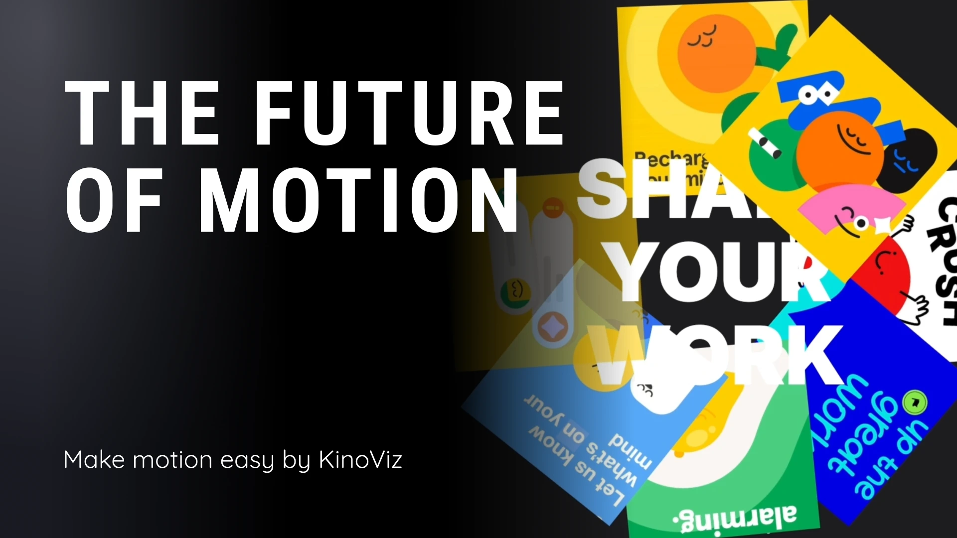 Everything You Can Create with KinoViz | 2D, 3D, UI & Motion Design