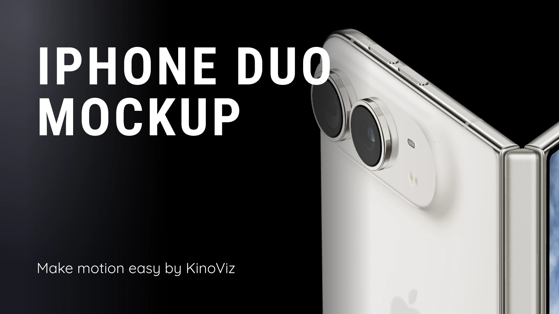 Create Animated iPhone Mockups in Seconds | KinoViz Duo Mockup